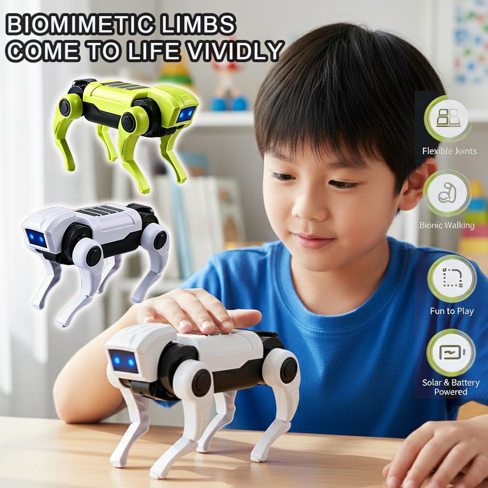 Science Robot - Mainan Anjing Robot RC Perakitan DIY