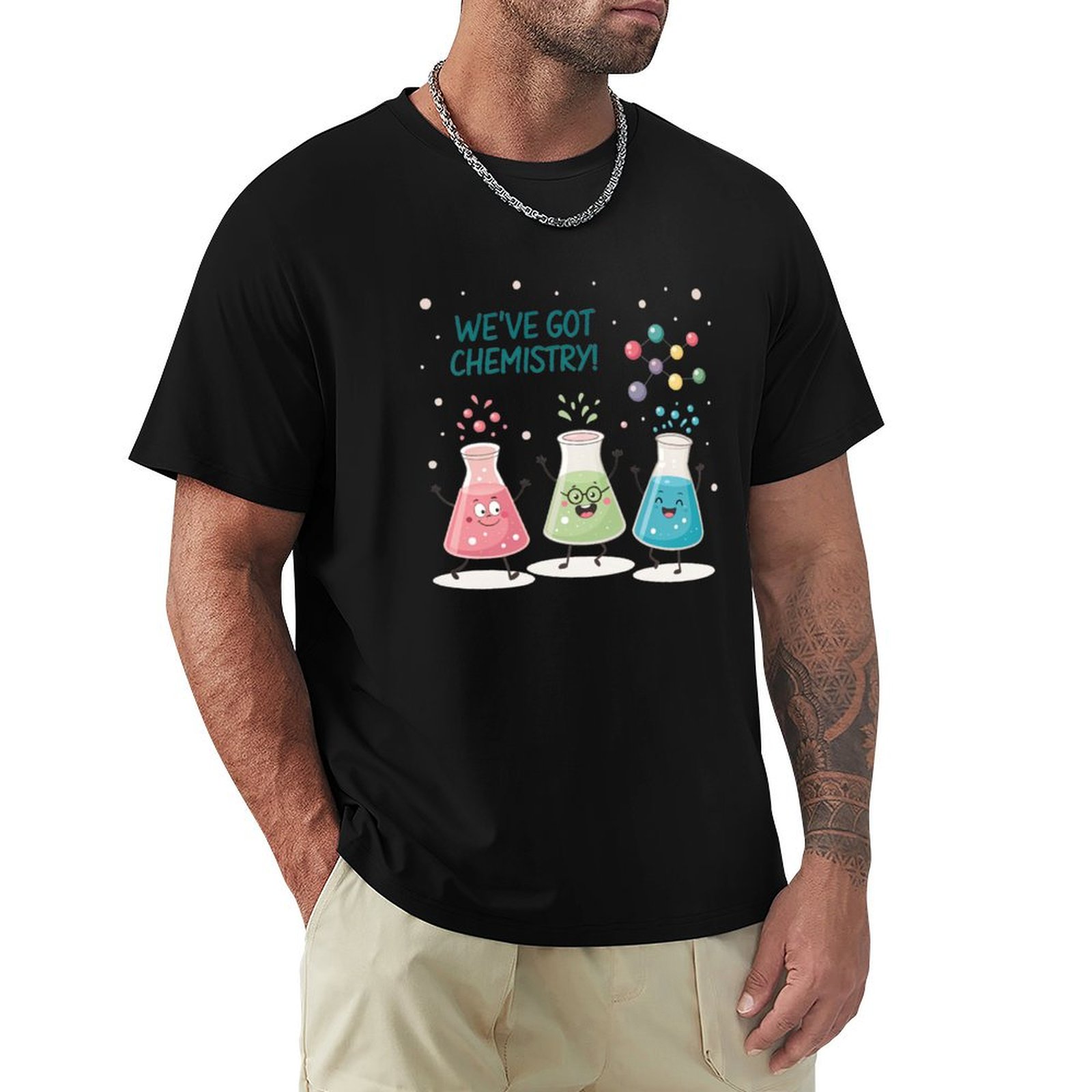 Science Buddies - Kaos Science Beaker Buddies Ukuran Besar