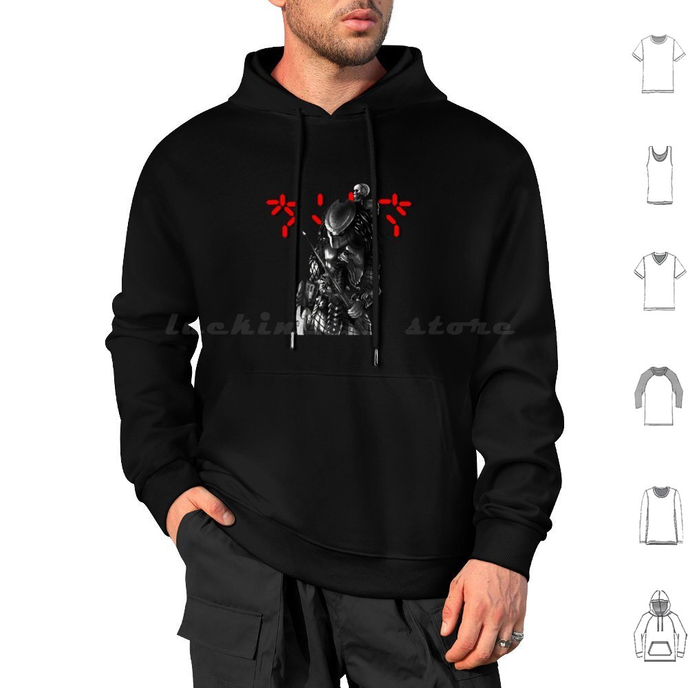 Science Hunter - Hoodie Hitung Mundur Katun Lengan Panjang