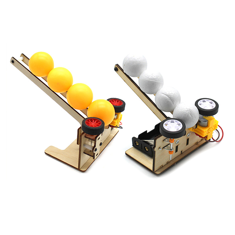 Science Toys - Perangkat Pelontar Bola Otomatis untuk Siswa,