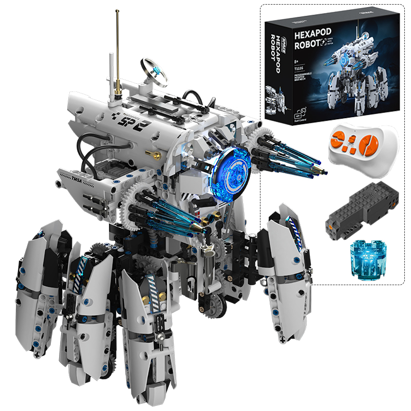 Science Robot - Pemrograman Teknis Robot Hexapod Fiksi Ilmiah