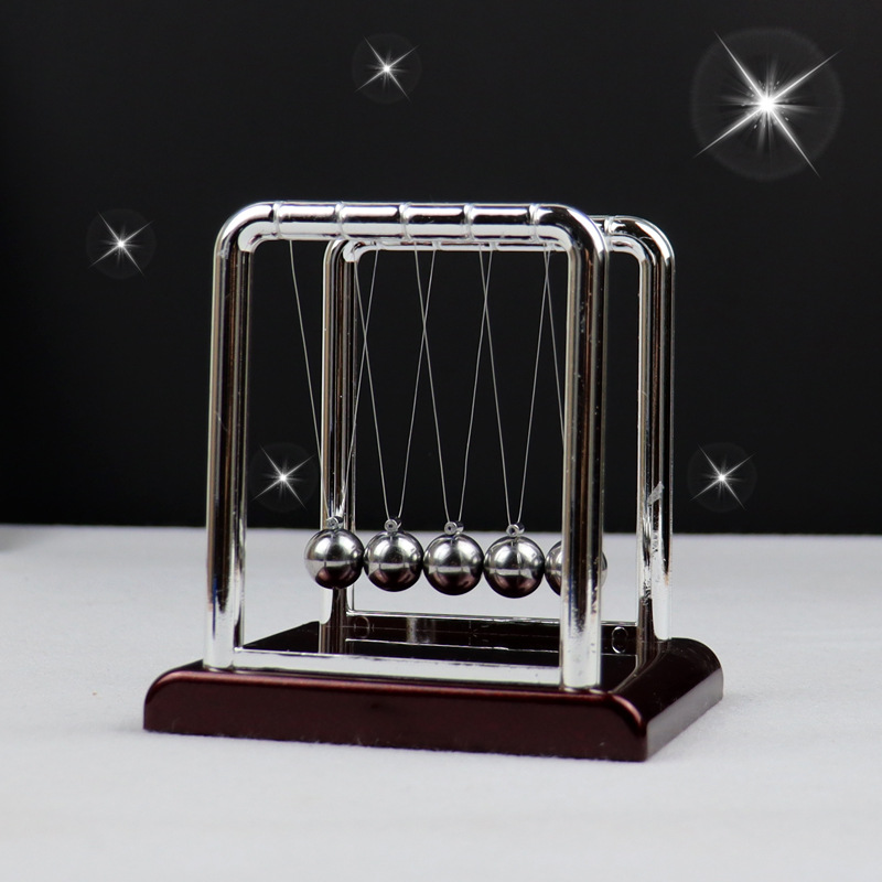 Newton Cradle Large - Mainan Ilmu Fisika Bola Pendulum Keseimbangan