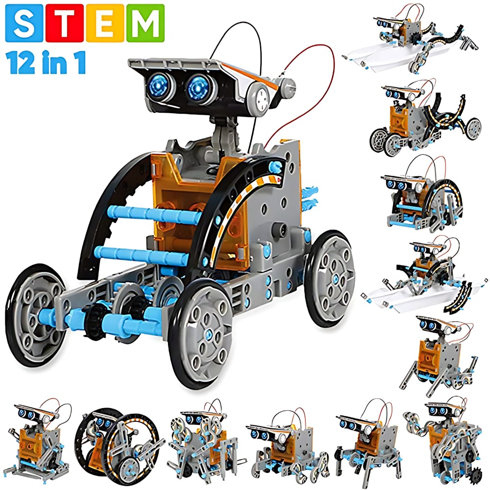 Science Robot - Blok Bangunan Robot Surya 12 In