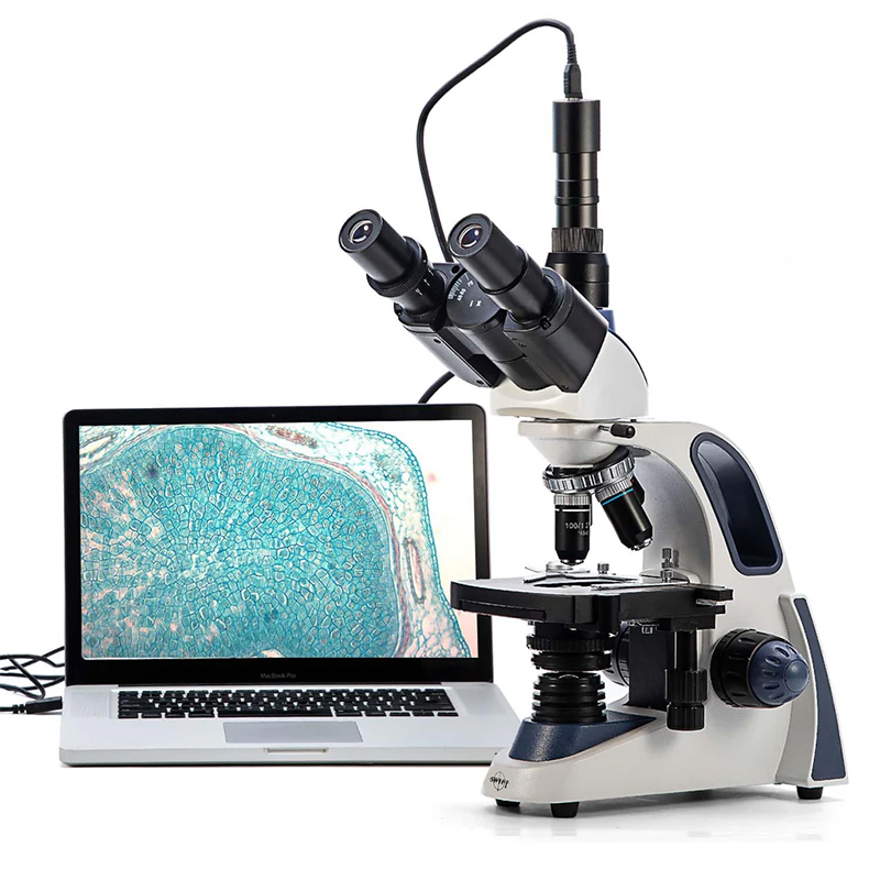 Microscope Compound 40X - Mikroskop Trinokular Komposit SWIFT SW380T, Pembesaran