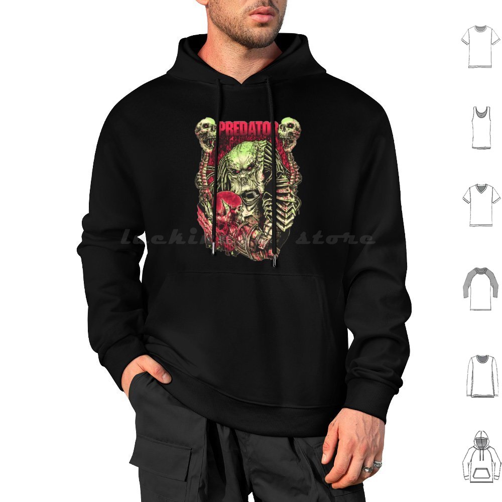 Science Hunter - Hoodie Seni Katun Lengan Panjang Film