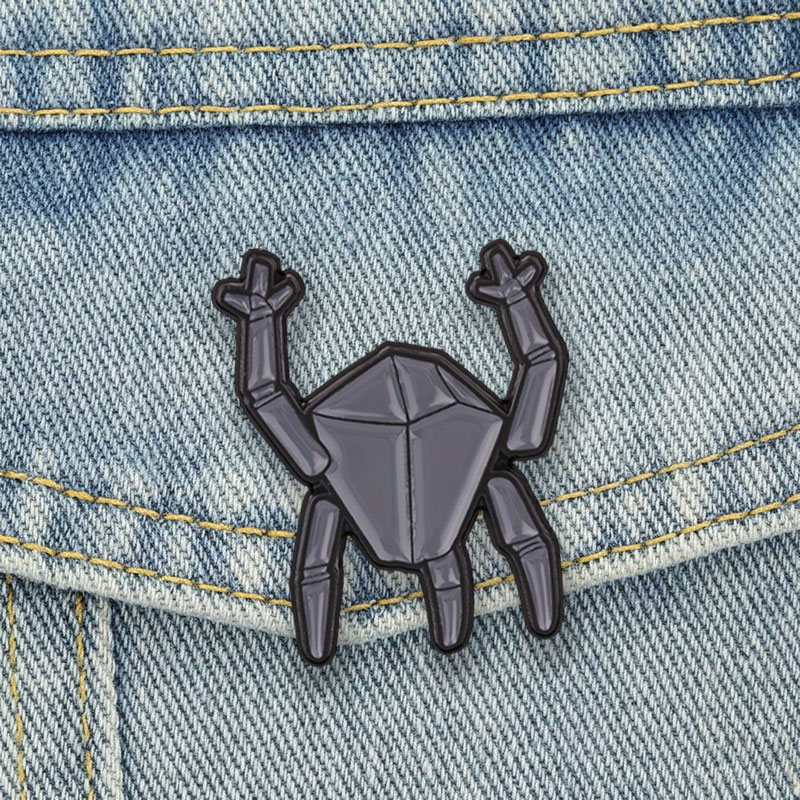 Science Buddies - Pin Enamel Geometris Bros Karakter Thriller