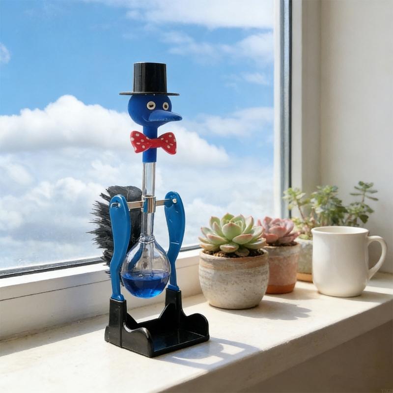 Newton Cradle Large - Mainan Burung Air Minum Baru Dekorasi