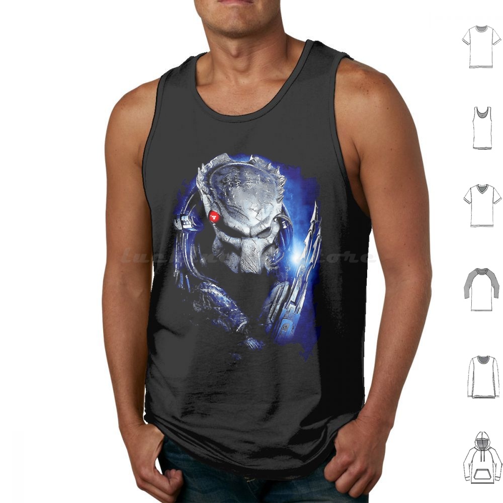 Science Hunter - Rompi Tank Top Biru Tanpa Lengan