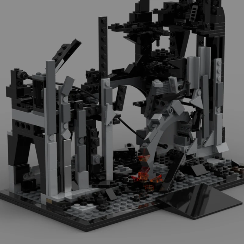 814pcs MOC Film Fiksi Ilmiah H - Science Hunter ulasan dan harga