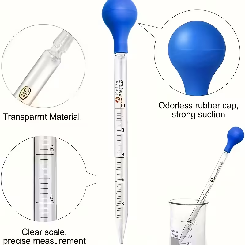 Satu set alat penetes kaca unt - Science Experiment ulasan dan harga