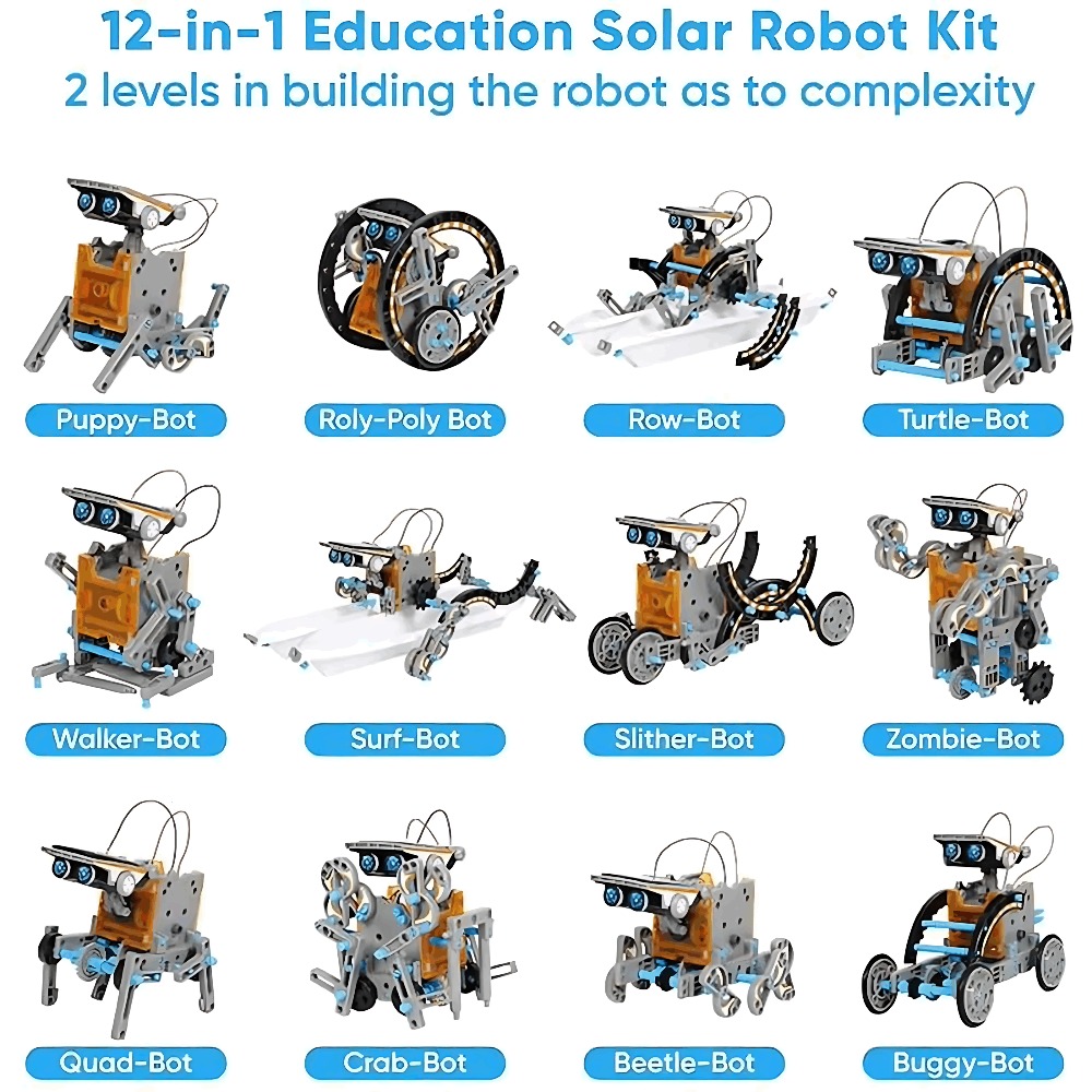Blok Bangunan Robot Surya 12 I - Science Robot ulasan dan harga