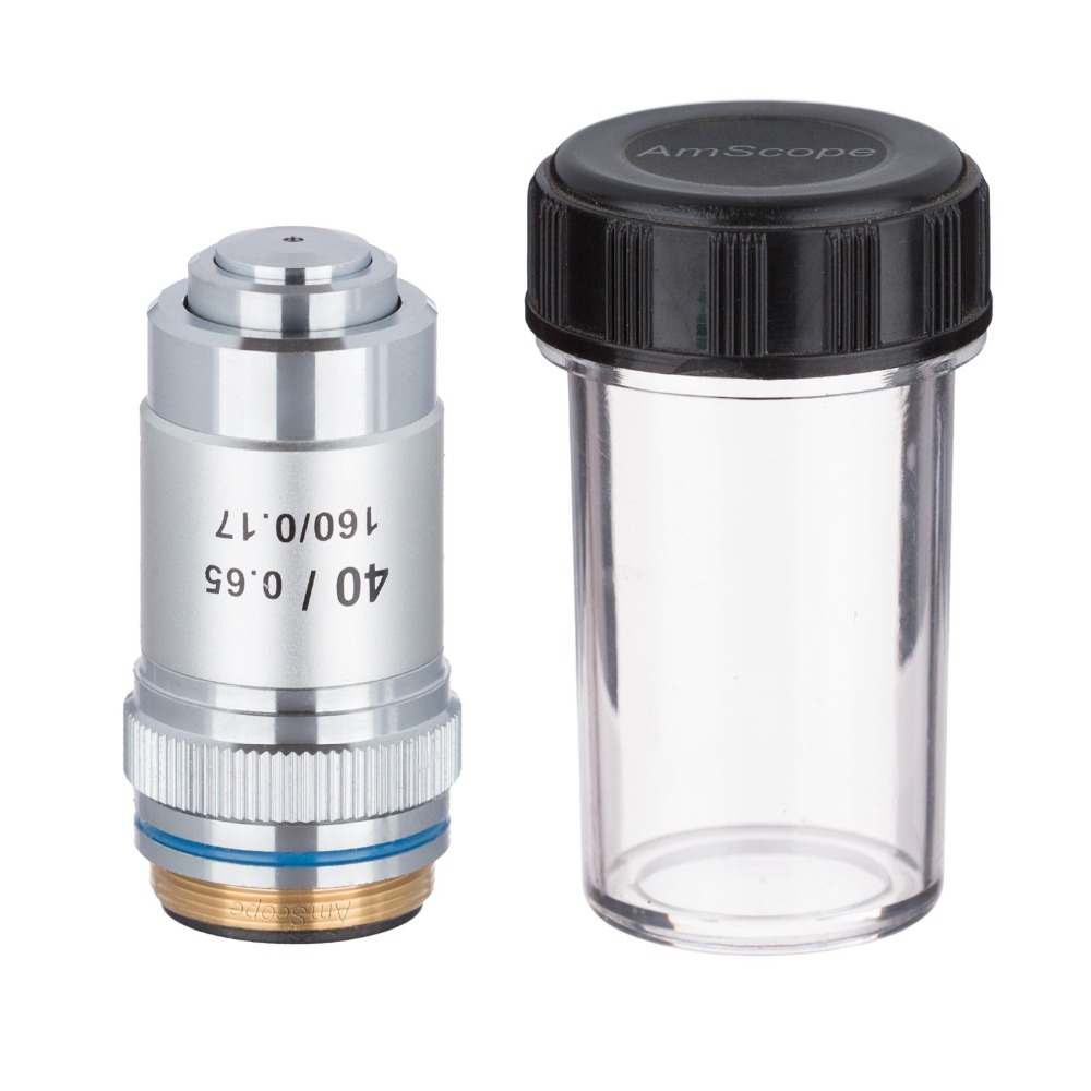 AmScope 40X (Spring) Objektif  - Microscope Compound 40X ulasan dan harga