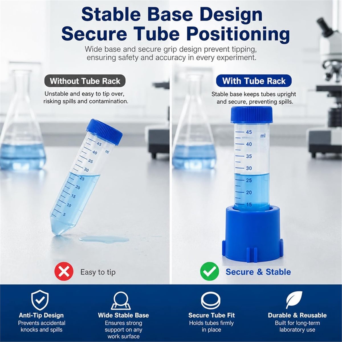 Rak Tabung Sentrifugal A1380K, - Hobby Science Lab ulasan dan harga