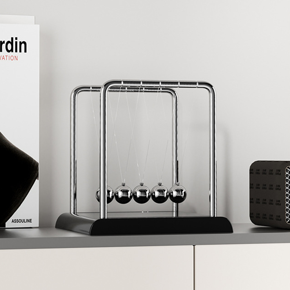 1 Buah Bola Magnetik Berayun M - Newton Cradle Large ulasan dan harga