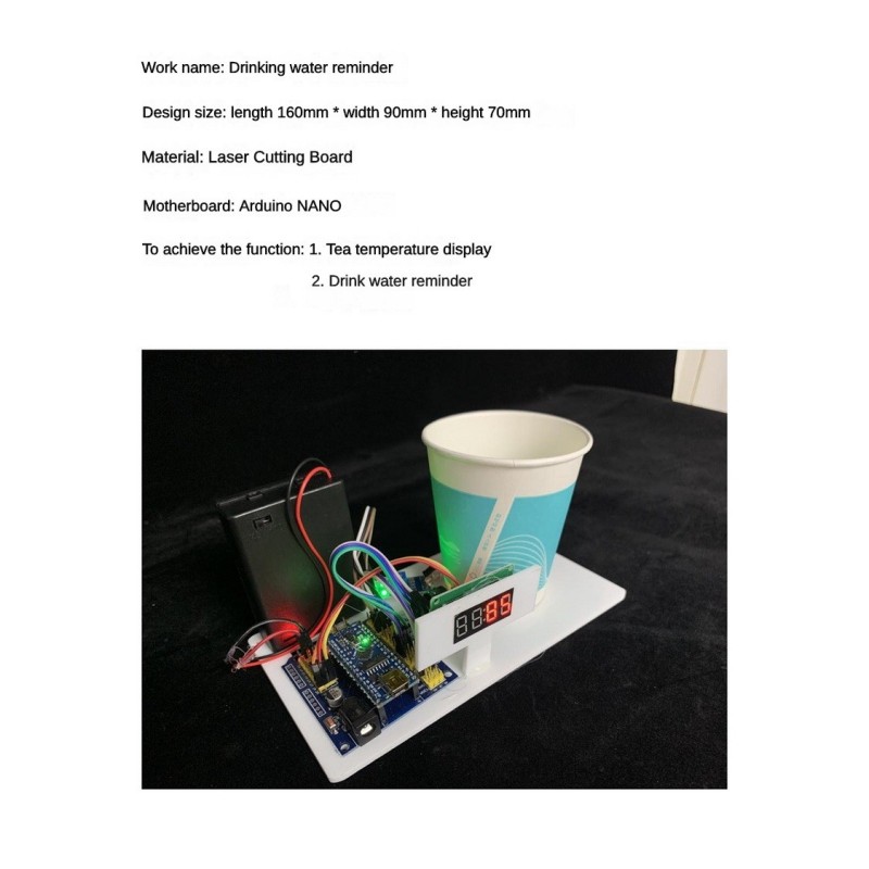Robot Pengingat Minum Air Buat - Science Robot ulasan dan harga
