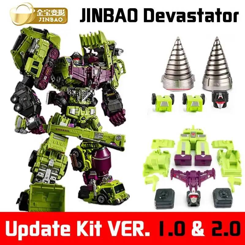 Jinbao Devastator Update Kit b - Science Robot ulasan dan harga